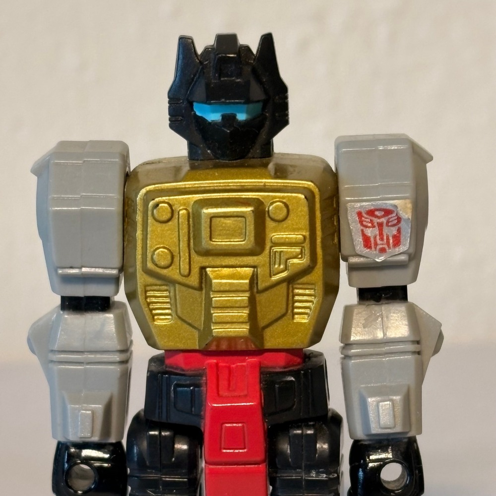 Transformers Grimlock Action Figure Unisex 4" Gold Grey Excellent G1 Pretender - Picture 3 of 9